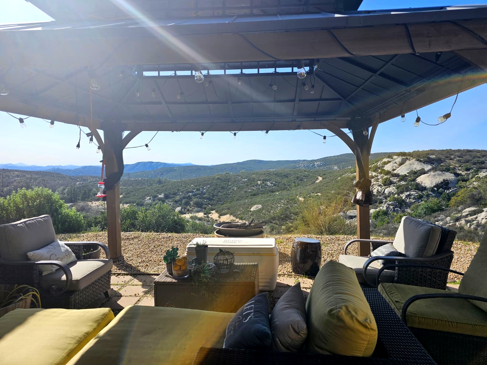 Patio outdoor view